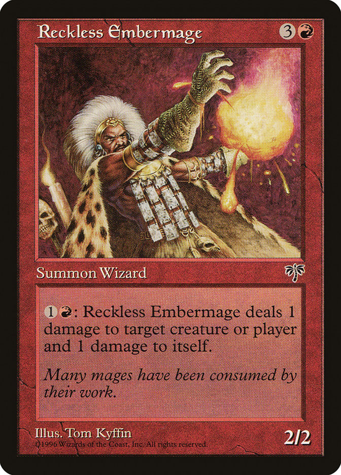 Reckless Embermage [Mirage] | Anubis Games and Hobby