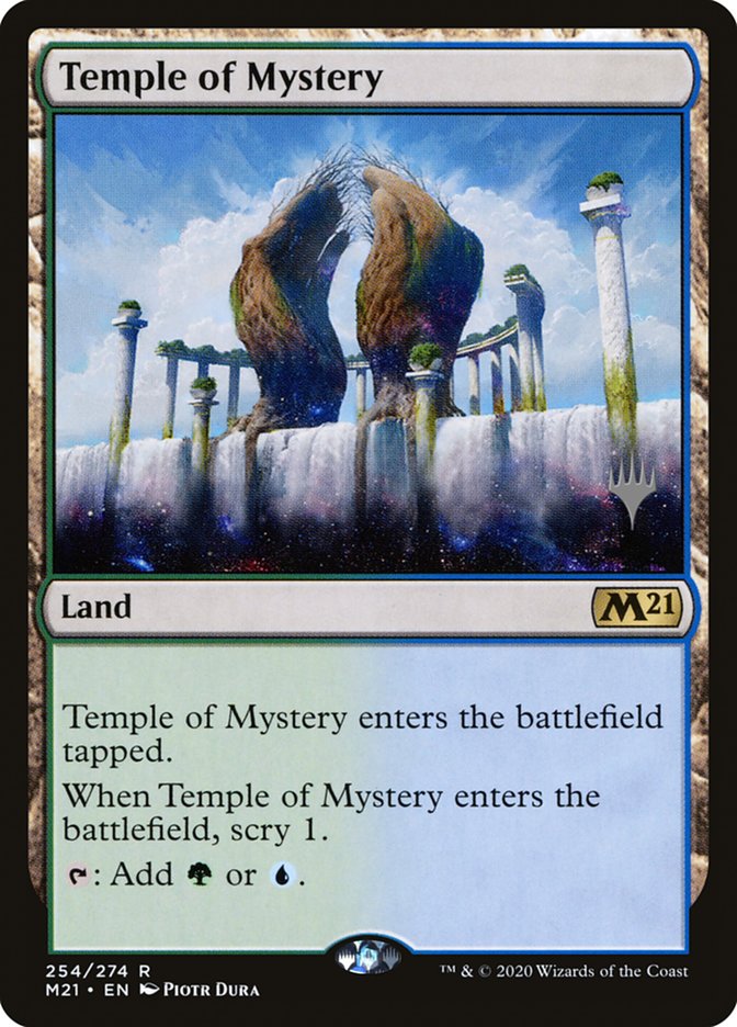 Temple of Mystery (Promo Pack) [Core Set 2021 Promos] | Anubis Games and Hobby