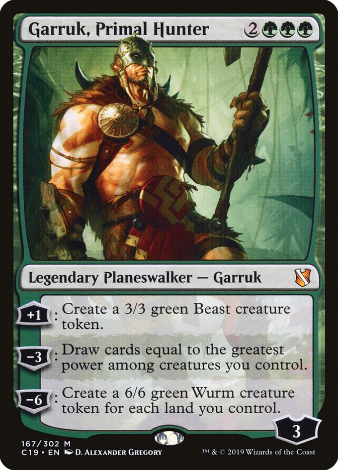 Garruk, Primal Hunter [Commander 2019] | Anubis Games and Hobby