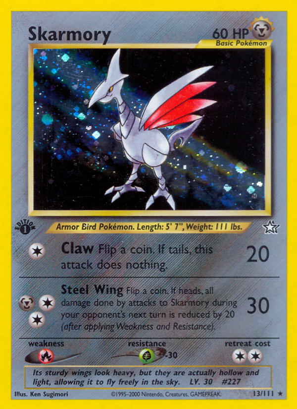 Skarmory (13/111) [Neo Genesis 1st Edition] | Anubis Games and Hobby