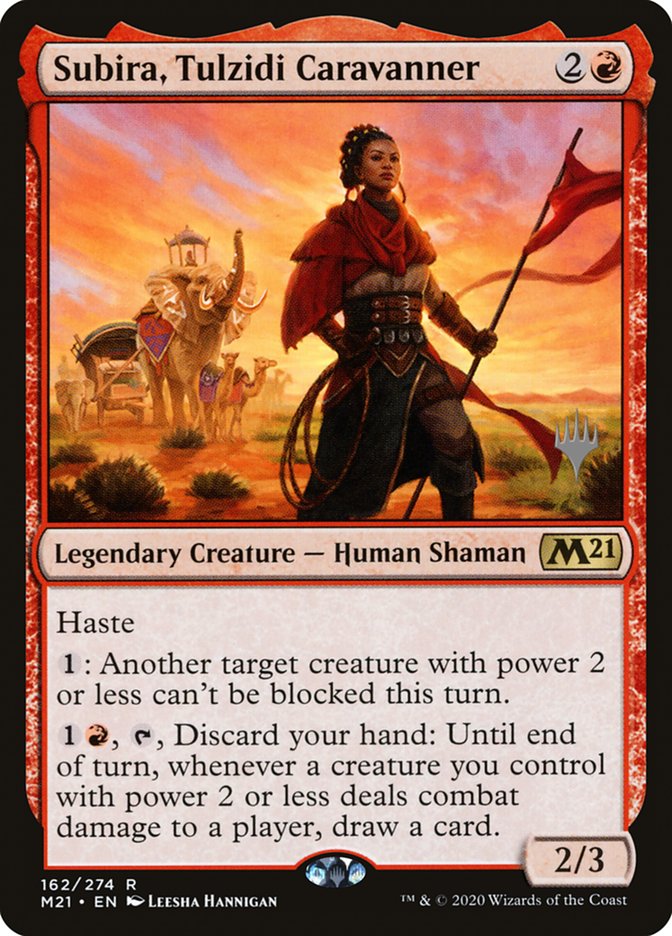 Subira, Tulzidi Caravanner (Promo Pack) [Core Set 2021 Promos] | Anubis Games and Hobby