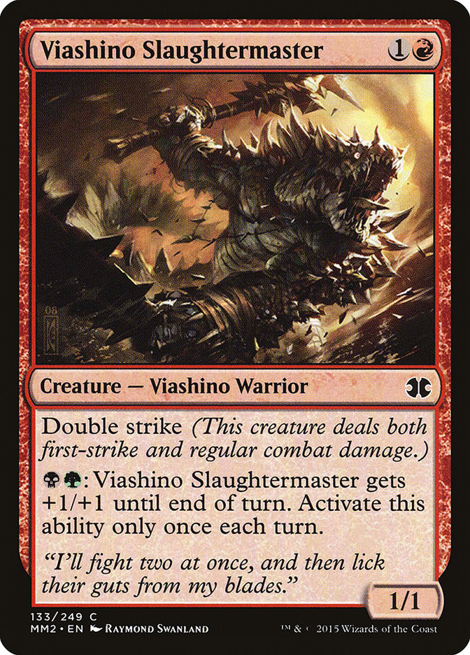Viashino Slaughtermaster [Modern Masters 2015] | Anubis Games and Hobby