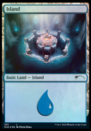 Island (Archaeology) (551) [Secret Lair Drop Promos] | Anubis Games and Hobby