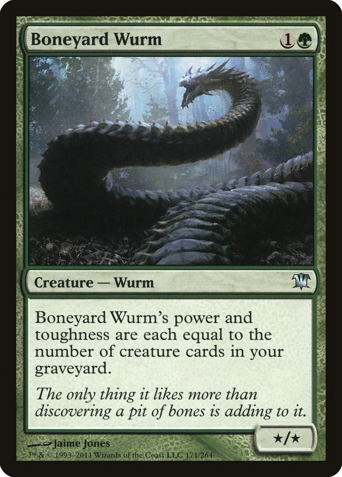 Boneyard Wurm [Innistrad] | Anubis Games and Hobby