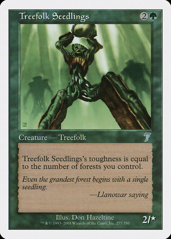 Treefolk Seedlings [Seventh Edition] | Anubis Games and Hobby