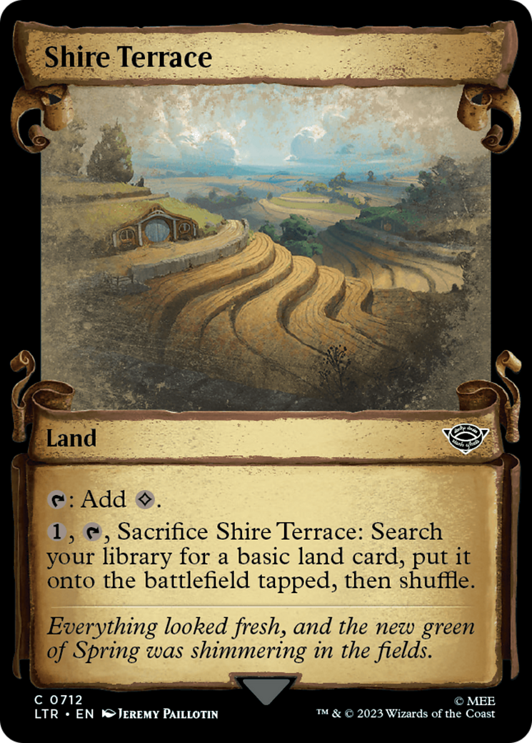 Shire Terrace [The Lord of the Rings: Tales of Middle-Earth Showcase Scrolls] | Anubis Games and Hobby