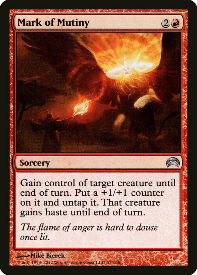 Mark of Mutiny [Planechase 2012] | Anubis Games and Hobby