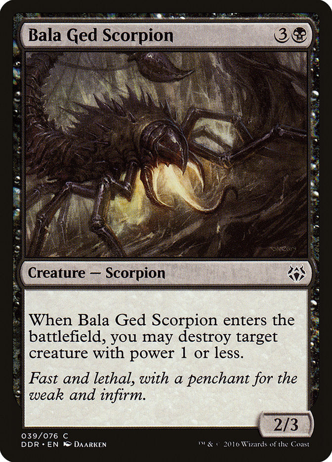 Bala Ged Scorpion [Duel Decks: Nissa vs. Ob Nixilis] | Anubis Games and Hobby