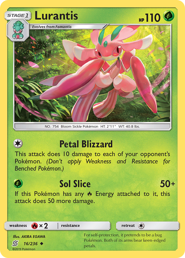 Lurantis (16/236) [Sun & Moon: Unified Minds] | Anubis Games and Hobby