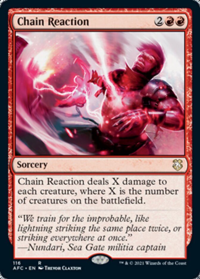 Chain Reaction [Dungeons & Dragons: Adventures in the Forgotten Realms Commander] | Anubis Games and Hobby