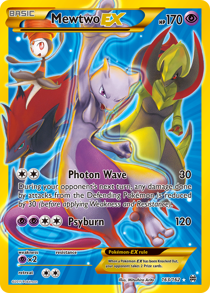 Mewtwo EX (163/162) [XY: BREAKthrough] | Anubis Games and Hobby