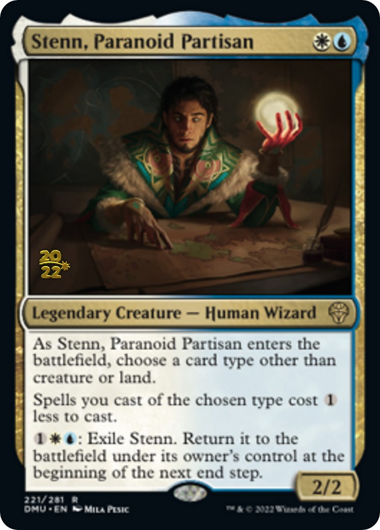 Stenn, Paranoid Partisan [Dominaria United Prerelease Promos] | Anubis Games and Hobby