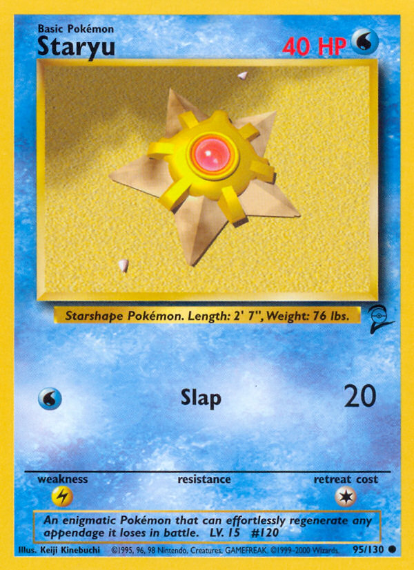 Staryu (95/130) [Base Set 2] | Anubis Games and Hobby