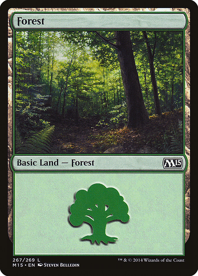 Forest (267) [Magic 2015] | Anubis Games and Hobby