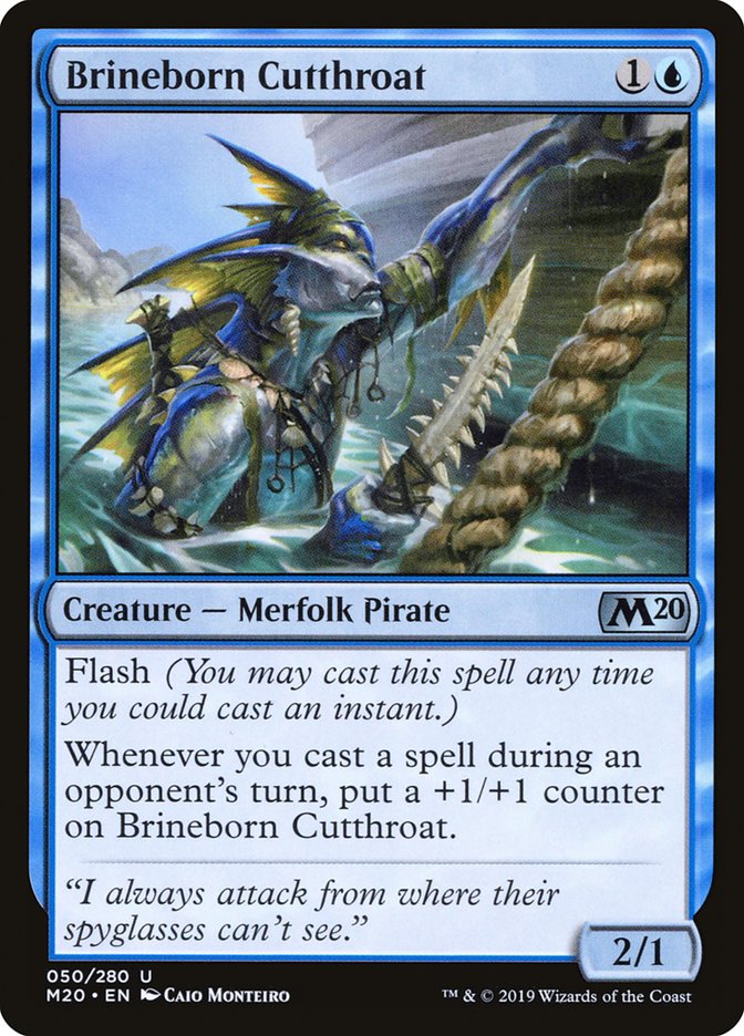 Brineborn Cutthroat [Core Set 2020] | Anubis Games and Hobby