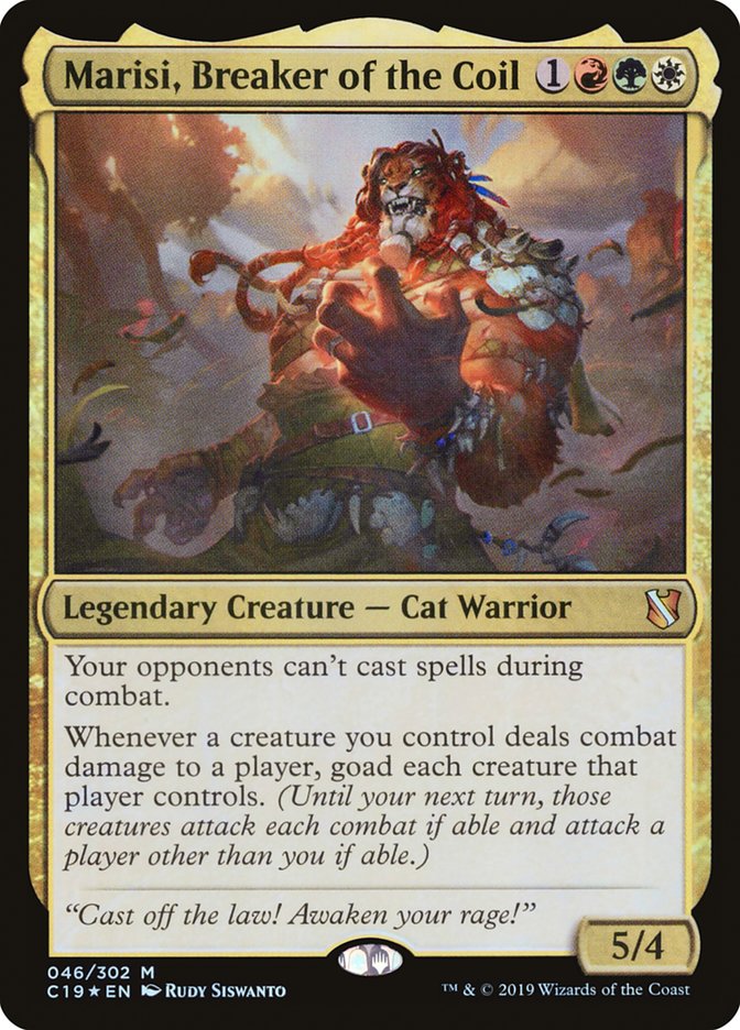 Marisi, Breaker of the Coil [Commander 2019] | Anubis Games and Hobby