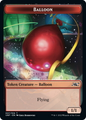 Squirrel // Balloon Double-Sided Token [Unfinity Tokens] | Anubis Games and Hobby