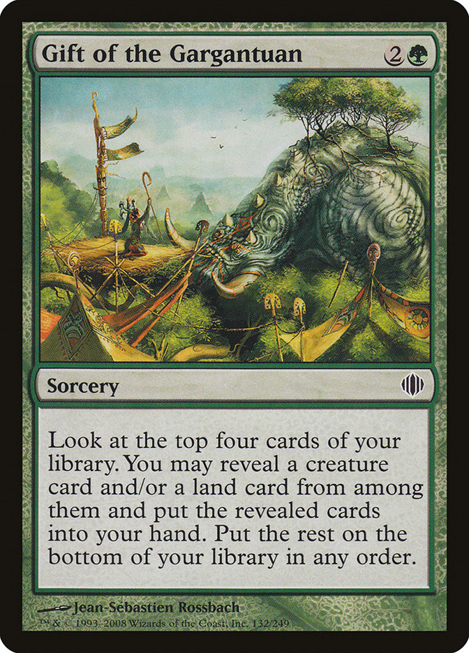 Gift of the Gargantuan [Shards of Alara] | Anubis Games and Hobby