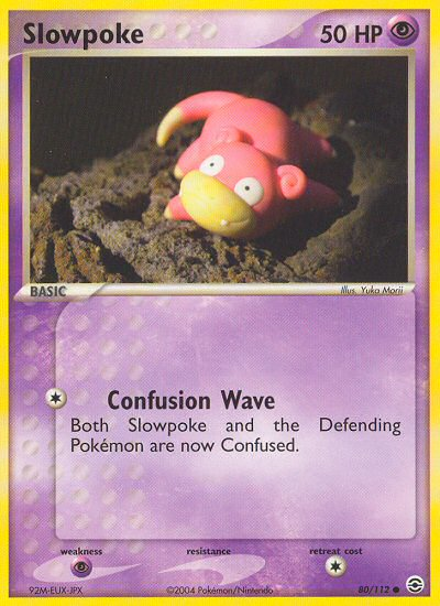 Slowpoke (80/112) [EX: FireRed & LeafGreen] | Anubis Games and Hobby