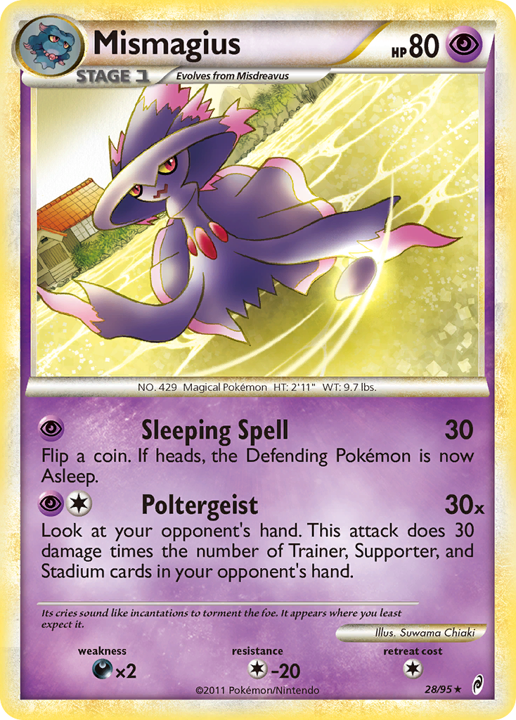 Mismagius (28/95) [HeartGold & SoulSilver: Call of Legends] | Anubis Games and Hobby