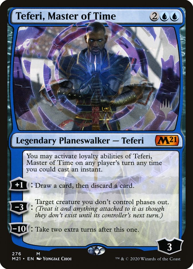 Teferi, Master of Time (Promo Pack) (276) [Core Set 2021 Promos] | Anubis Games and Hobby