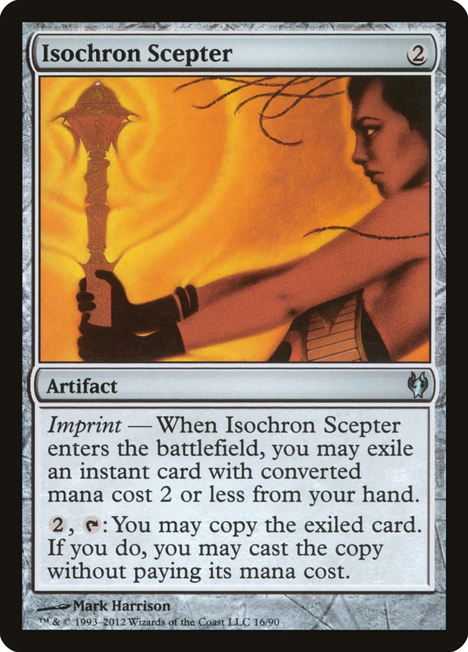 Isochron Scepter [Duel Decks: Izzet vs. Golgari] | Anubis Games and Hobby