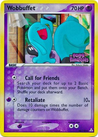 Wobbuffet (56/110) (Stamped) [EX: Holon Phantoms] | Anubis Games and Hobby