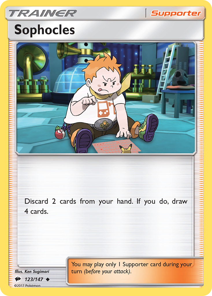 Sophocles (123/147) [Sun & Moon: Burning Shadows] | Anubis Games and Hobby