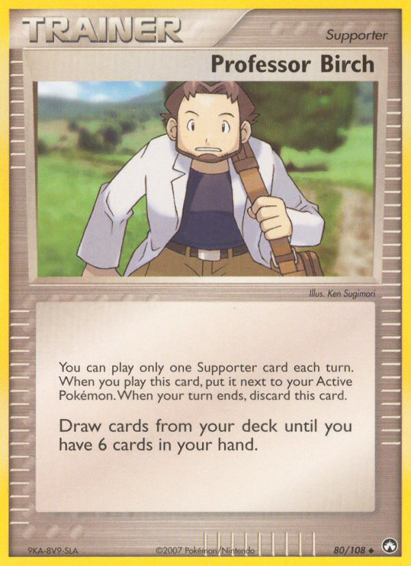 Professor Birch (80/108) [EX: Power Keepers] | Anubis Games and Hobby