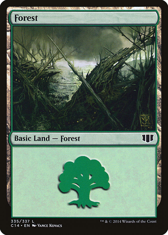 Forest (335) [Commander 2014] | Anubis Games and Hobby