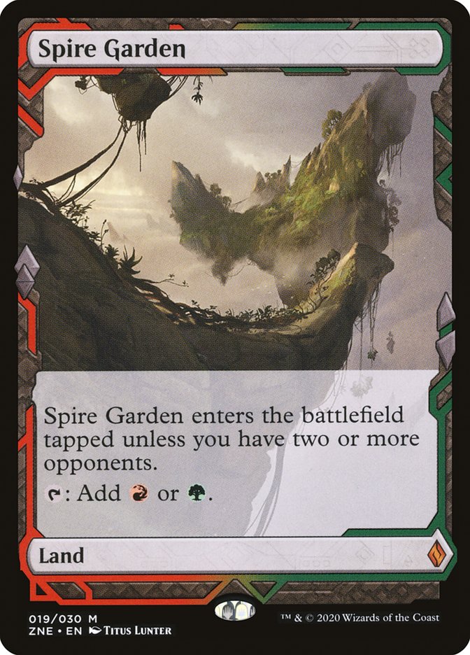 Spire Garden (Expeditions) [Zendikar Rising Expeditions] | Anubis Games and Hobby