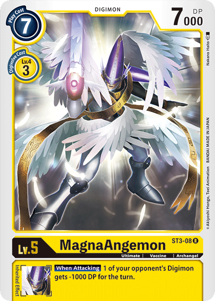 MagnaAngemon [ST3-08] [Starter Deck: Heaven's Yellow] | Anubis Games and Hobby