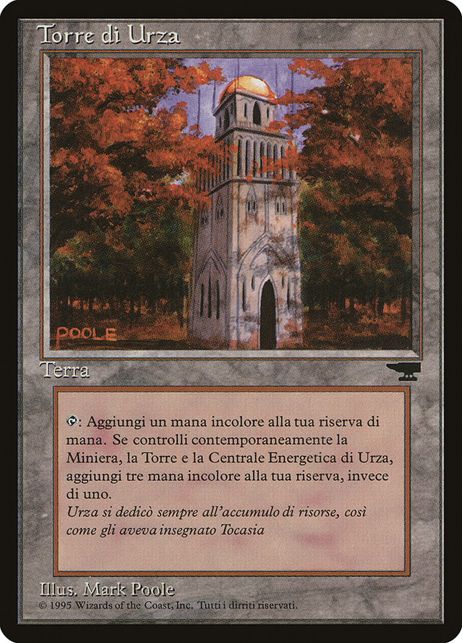 Urza's Tower (Shore) (Italian) - "Torre di Urza" [Rinascimento] | Anubis Games and Hobby