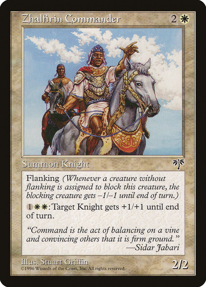 Zhalfirin Commander [Mirage] | Anubis Games and Hobby