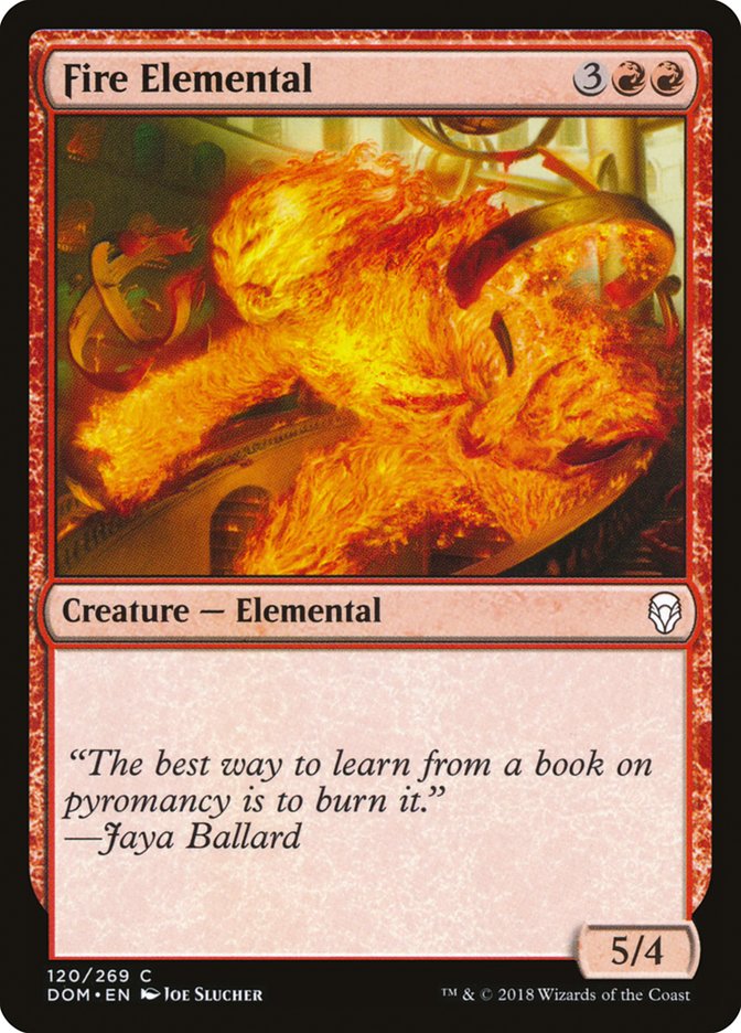 Fire Elemental [Dominaria] | Anubis Games and Hobby