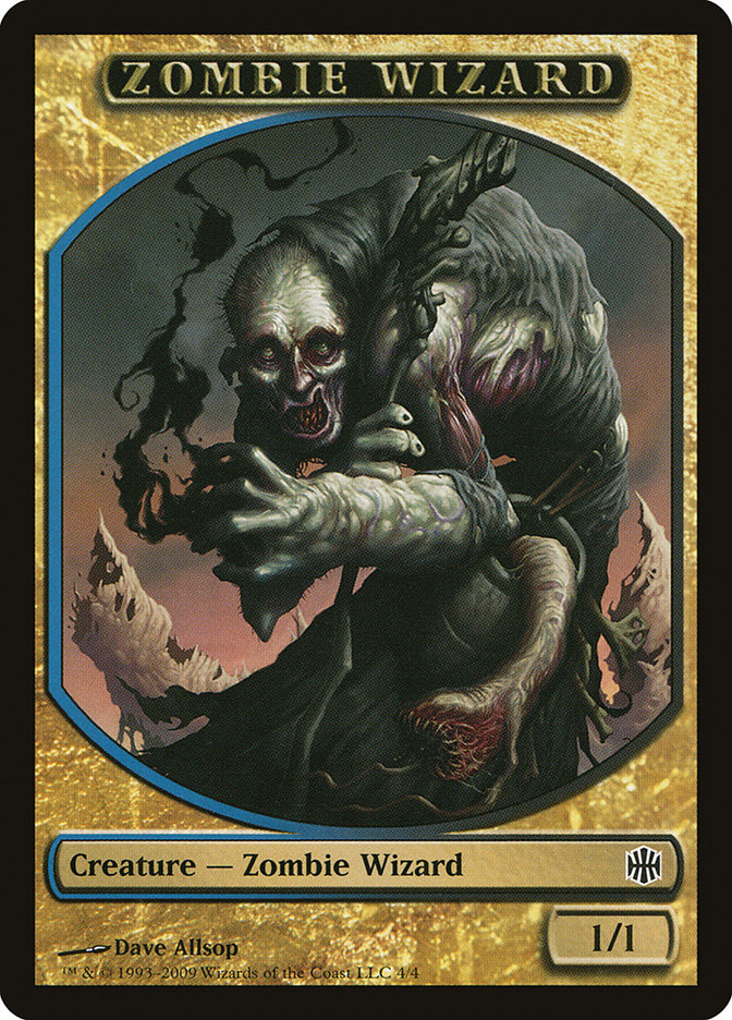 Zombie Wizard Token [Alara Reborn Tokens] | Anubis Games and Hobby