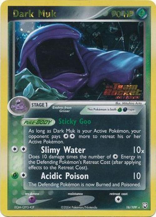 Dark Muk (16/109) (Stamped) [EX: Team Rocket Returns] | Anubis Games and Hobby