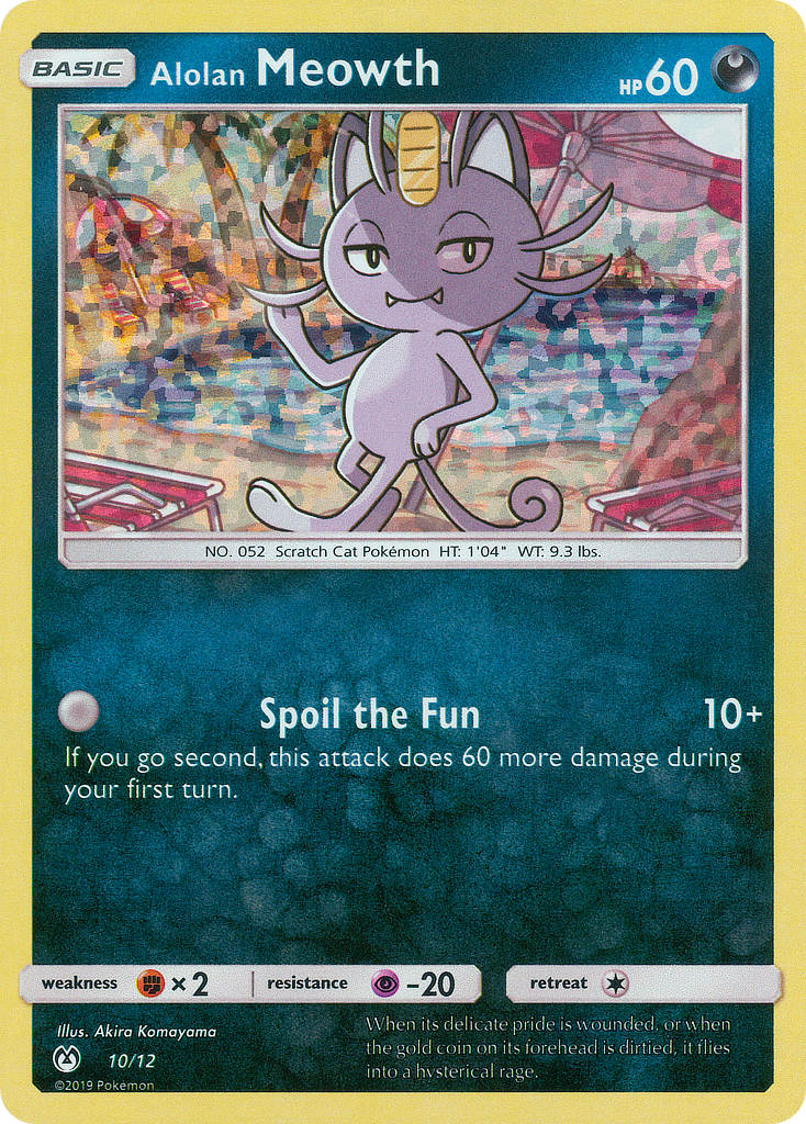 Alolan Meowth (10/12) [McDonald's Promos: 2019 Collection] | Anubis Games and Hobby