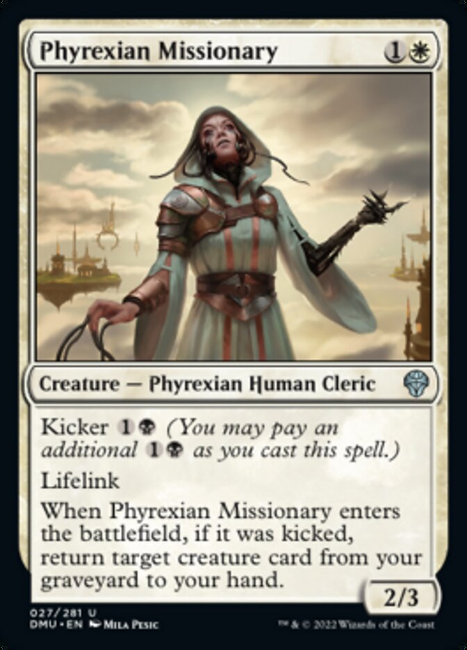 Phyrexian Missionary [Dominaria United] | Anubis Games and Hobby