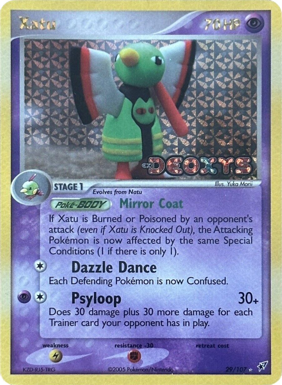 Xatu (29/107) (Stamped) [EX: Deoxys] | Anubis Games and Hobby