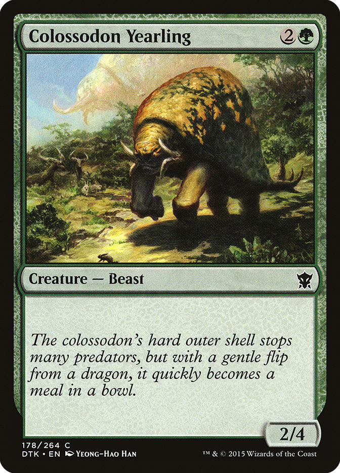 Colossodon Yearling [Dragons of Tarkir] | Anubis Games and Hobby
