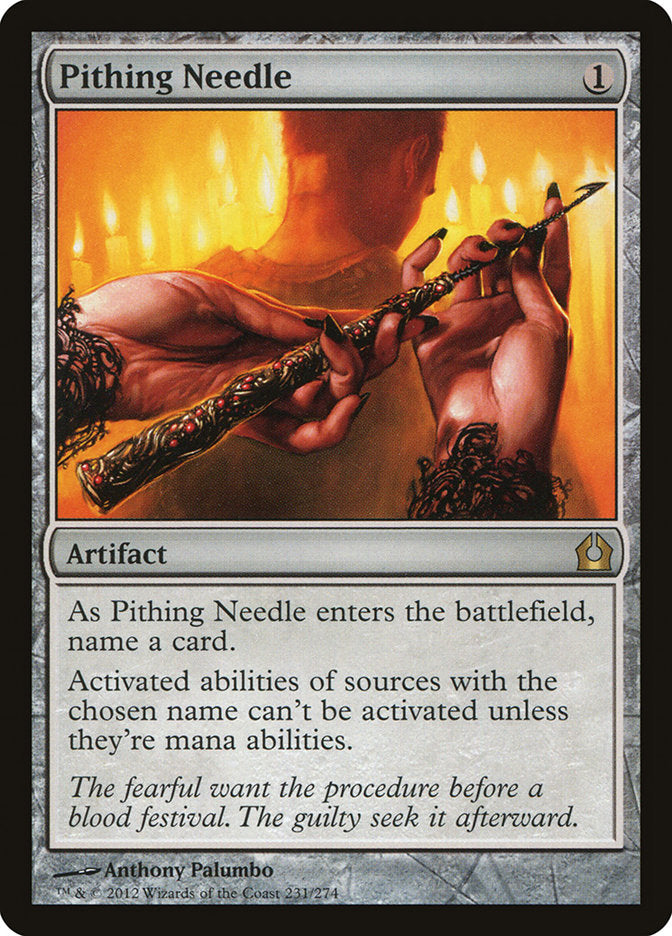 Pithing Needle [Return to Ravnica] | Anubis Games and Hobby