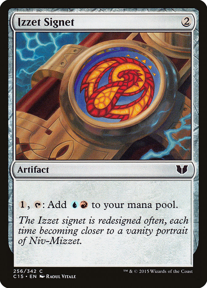 Izzet Signet [Commander 2015] | Anubis Games and Hobby