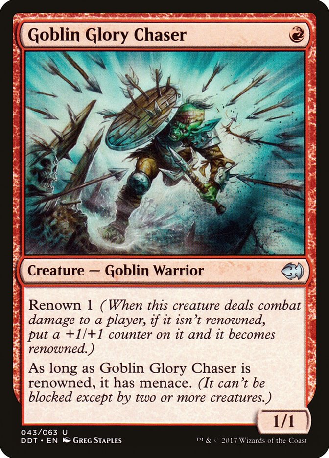 Goblin Glory Chaser [Duel Decks: Merfolk vs. Goblins] | Anubis Games and Hobby