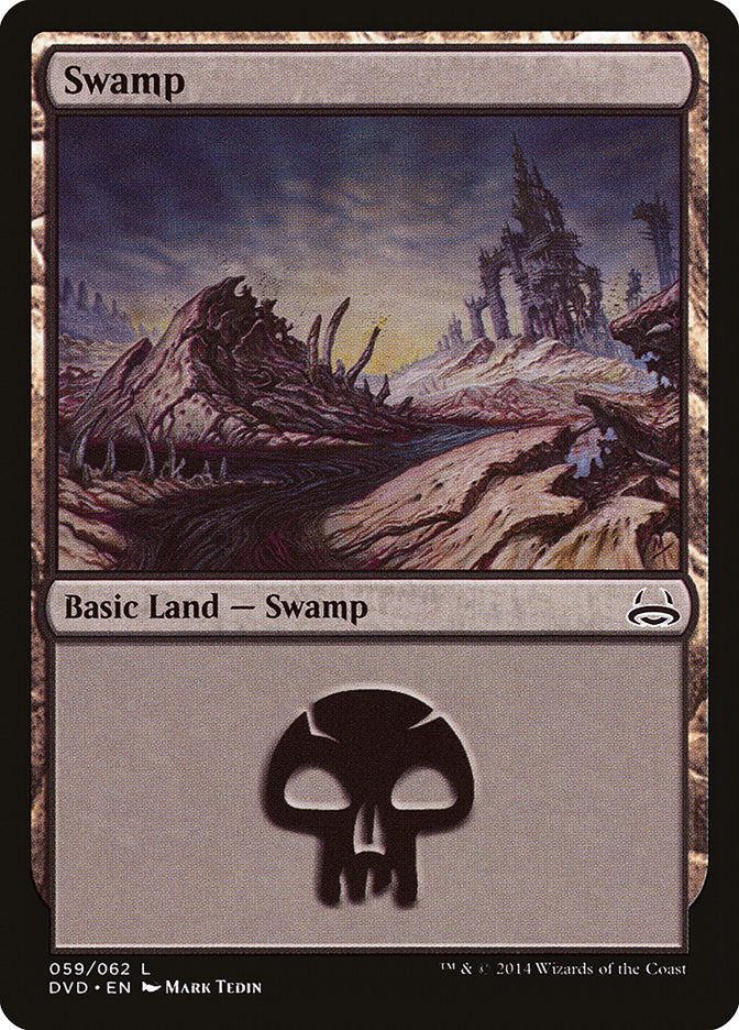 Swamp (59) (Divine vs. Demonic) [Duel Decks Anthology] | Anubis Games and Hobby