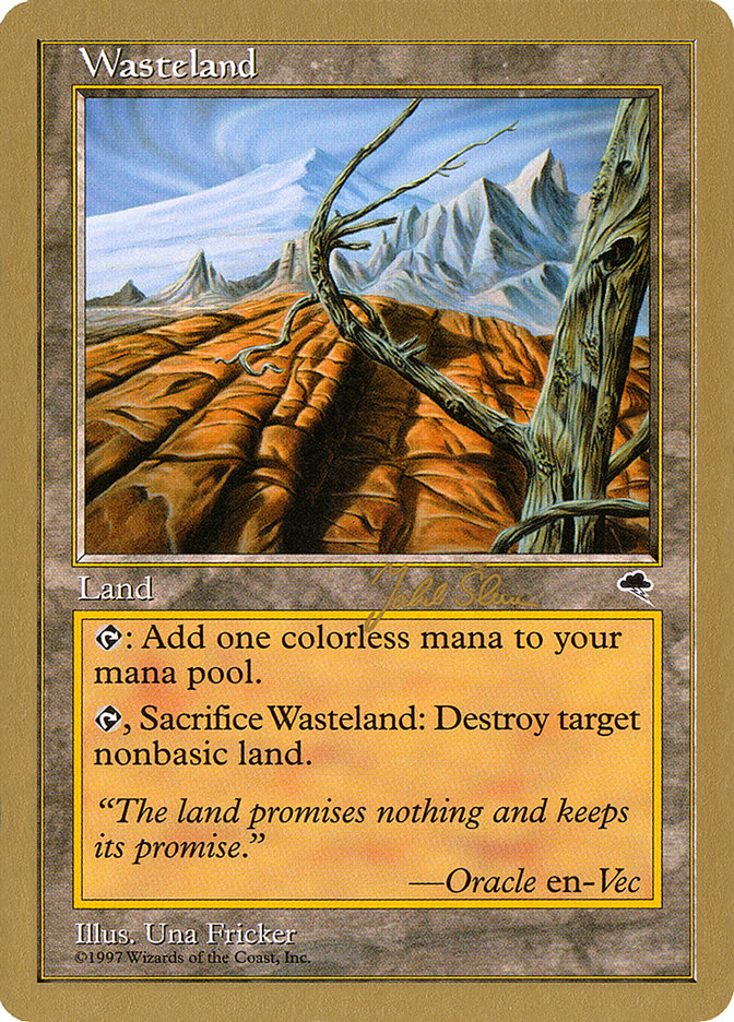 Wasteland (Jakub Slemr) [World Championship Decks 1999] | Anubis Games and Hobby