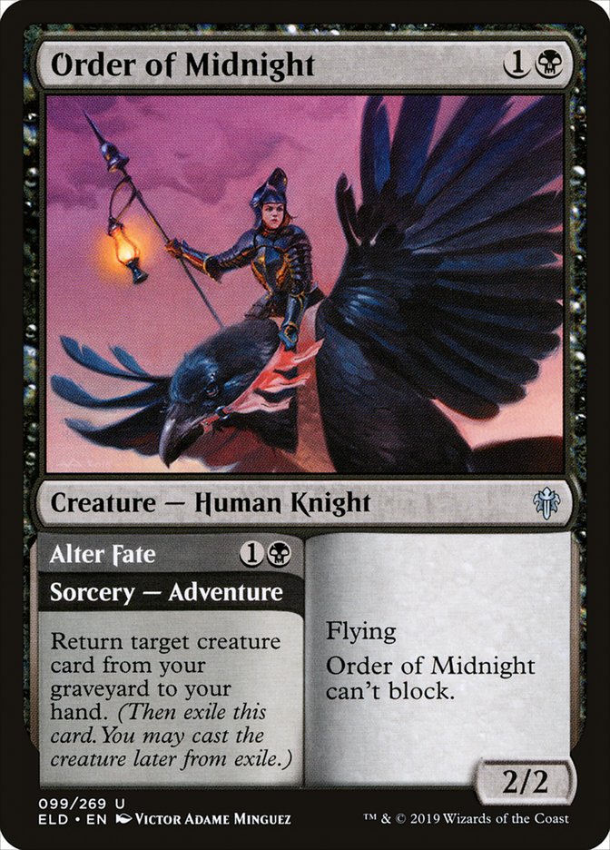 Order of Midnight // Alter Fate [Throne of Eldraine] | Anubis Games and Hobby