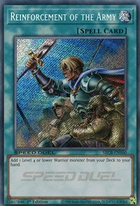 Reinforcement of the Army (Secret) [SBCB-EN160] Secret Rare | Anubis Games and Hobby