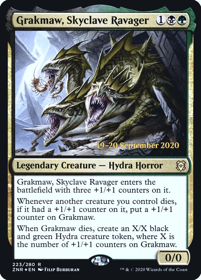 Grakmaw, Skyclave Ravager [Zendikar Rising Prerelease Promos] | Anubis Games and Hobby