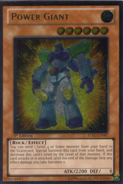 Power Giant [STBL-EN007] Ultimate Rare | Anubis Games and Hobby